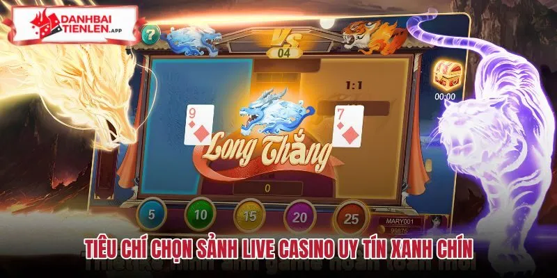 Tiêu chuẩn chọn sảnh chơi Rồng hổ an toàn và minh bạch