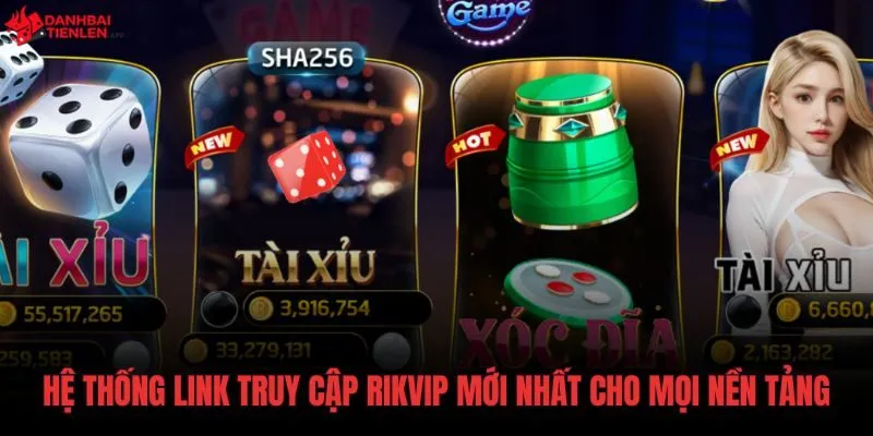Bộ link truy cập Rikvip dự phòng an toàn và mượt mà