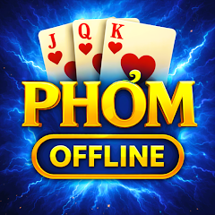 Logo Phỏm Offline GAME DANH BAI