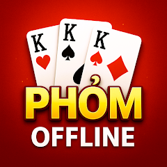 Logo Phỏm Offline - Game Danh Bai