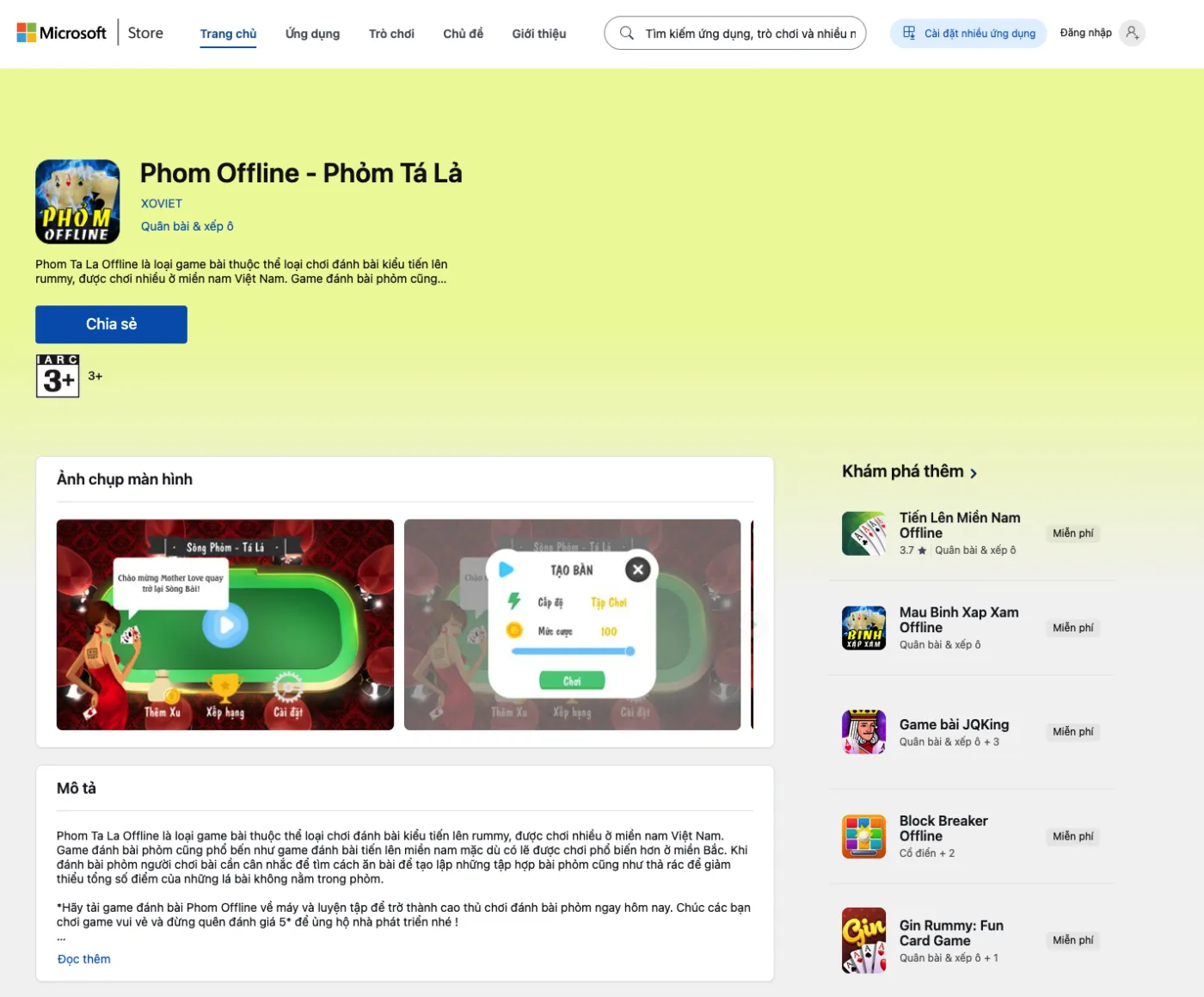 Tải game bài Phỏm PC Laptop chuẩn nhất 2026