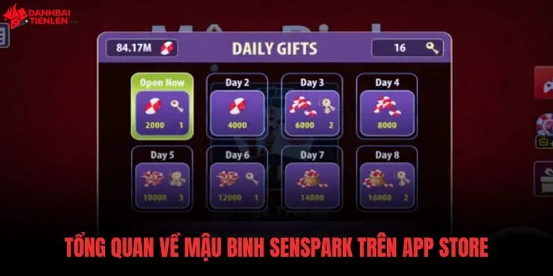 Thông tin minh bạch của Mậu Binh Senspark IOS trên kho ứng dụng