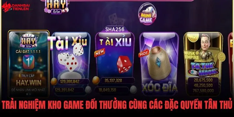 Sảnh cược Haywin mượt mà và đặc quyền tân thủ giá trị